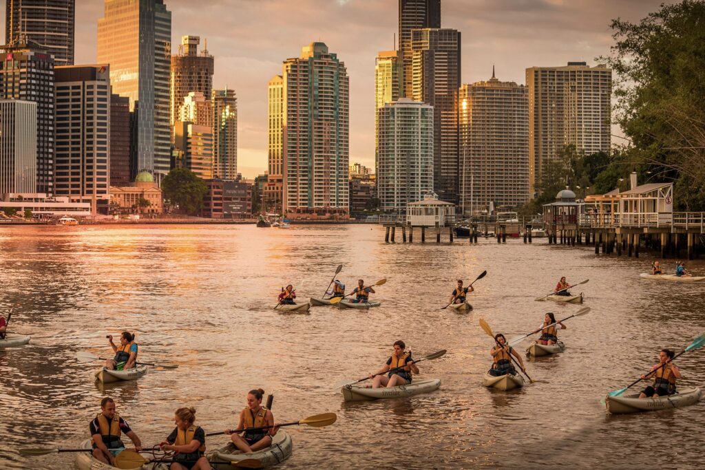 Kayak the Brisbane River