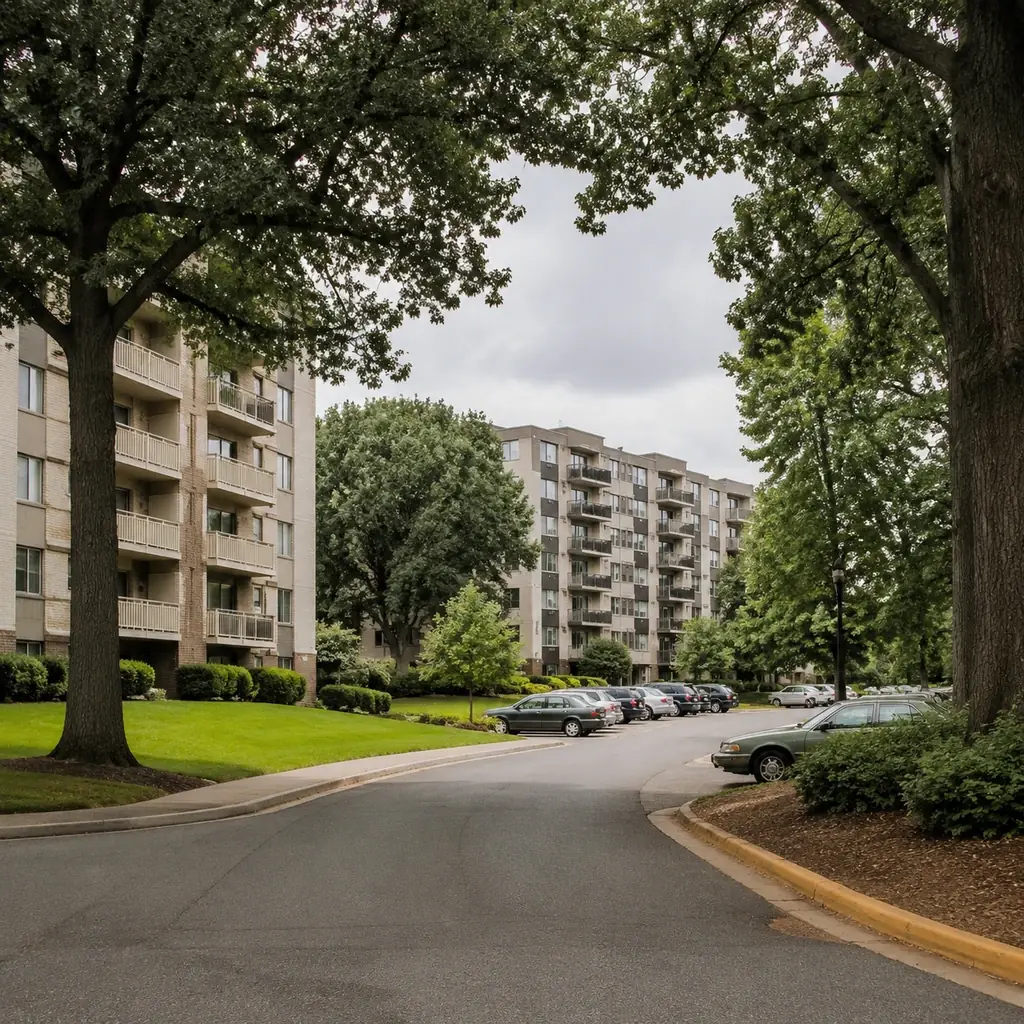 Leisure World of Maryland, Silver Spring retirement community, Maryland (illustrative image)