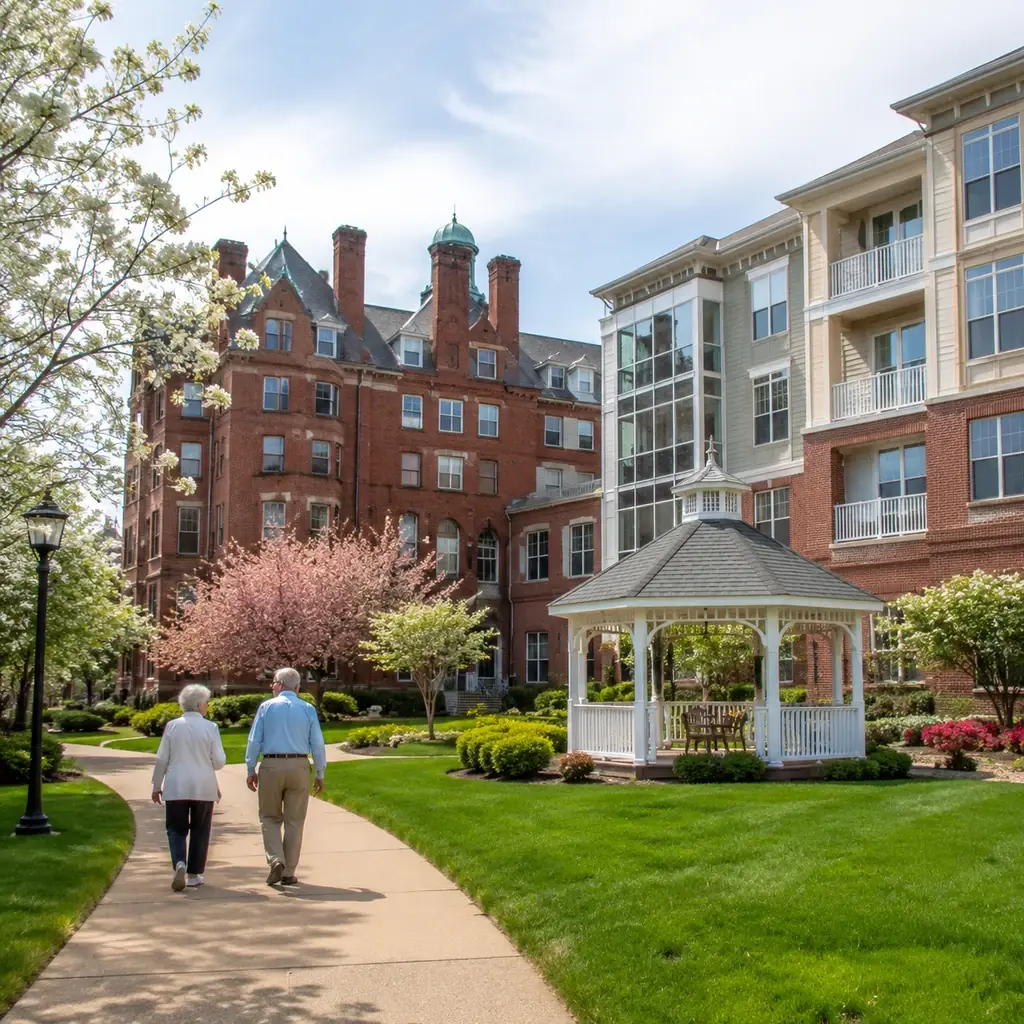 Asbury Methodist Village, Gaithersburg retirement community, Maryland (illustrative image)