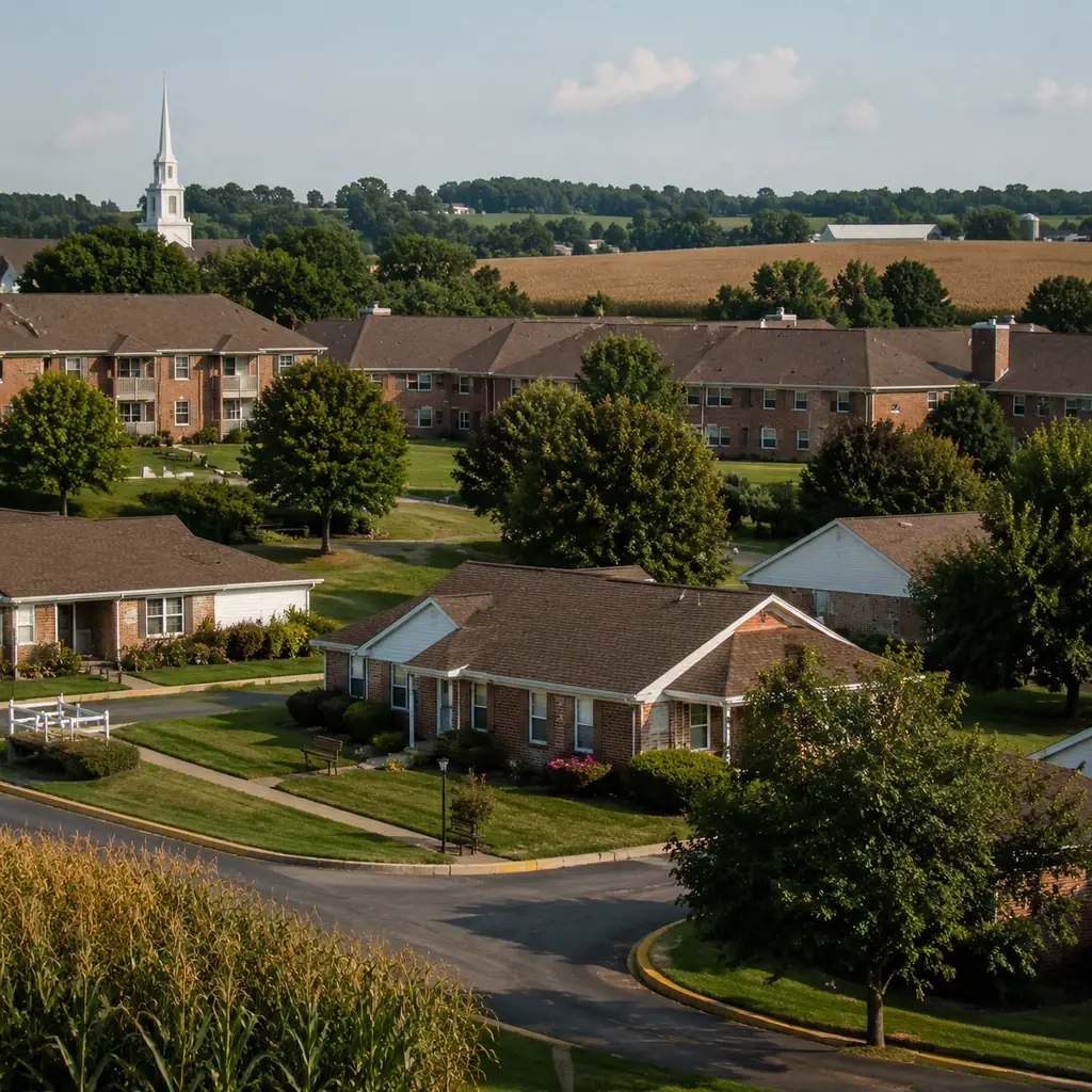 Carroll Lutheran Village, Westminster retirement community, Maryland (illustrative image)